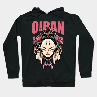 Japan Oiran mask Hoodie